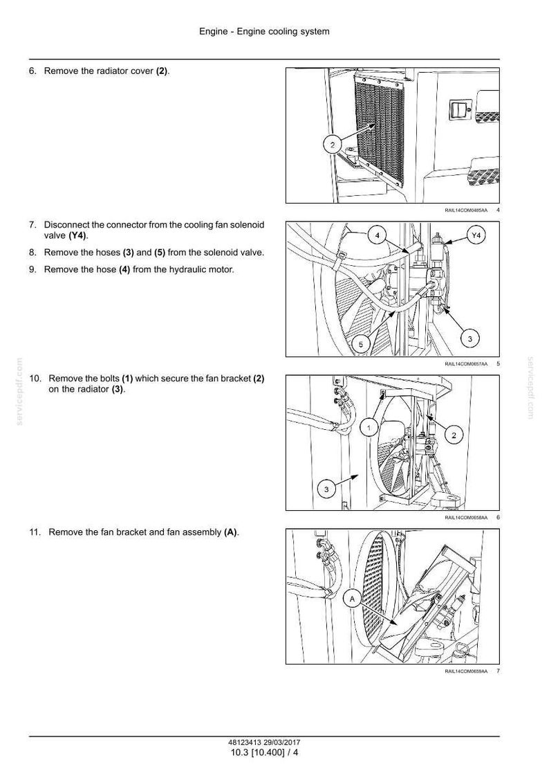Case Construction DV209D, DV210D, DV209CD Combi, DV210CD Combi Tier 4B (slutlig) Dubbelvalskomprimator Servicemanual Pdf-nedladdning bild 4