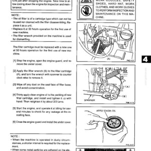 Kobelco SK030SR-2, SK035SR-2 Hydraulic Excavator Operator Owners Operation Manual | Instant PDF Download image 11