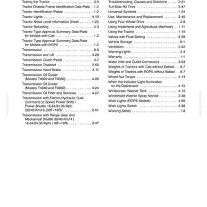 New Holland T4020, T4030, T4040, T4050 Deluxe, SuperSteer Tractor Operator Owners Operation Manual | Instant Pdf Download image 11