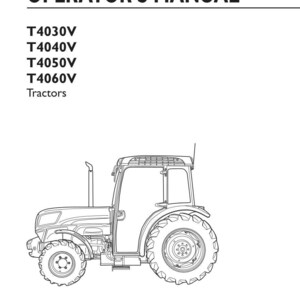New Holland T4030v, T4040v, T4050V, T4060V Tractor Operator Owners Operation Manual | Instant PDF Download image 3