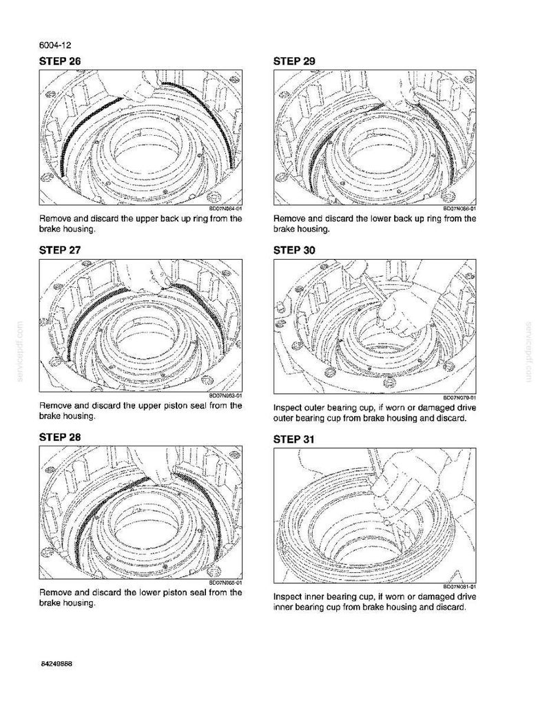 New Holland W130B Tier 3 Wheel Loader Service Repair Workshop Manual | Instant PDF Download image 8