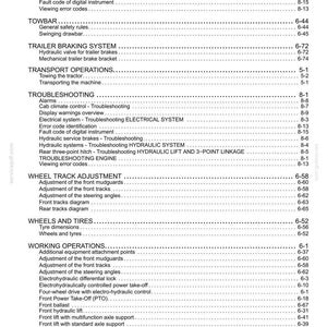 Manual de operación y mantenimiento para tractores New Holland T4.75, T4.85, T4.95, T4.105 y T4.115 / Descarga instantánea en PDF imagen 11