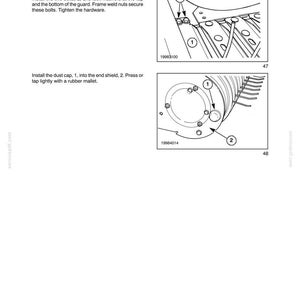 New Holland 346w, 356W, 366W Forage Pickup Head Service Repair Workshop Manual | Instant PDF Download image 7