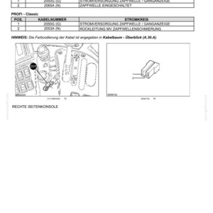 Steyr 4110, 4120, 4130, 6115, 6125, 6140 Profi & Profi Classic Traktor Wartungshandbuch Reparatur Werkstatthandbuch | PDF-Download image 4