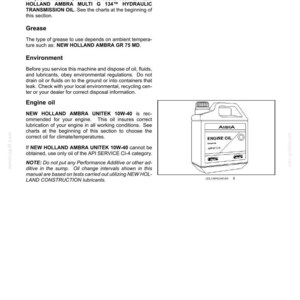New Holland W170C Tier3 Wheel Loader Operator Owners Operation Manual | Instant PDF Download image 8