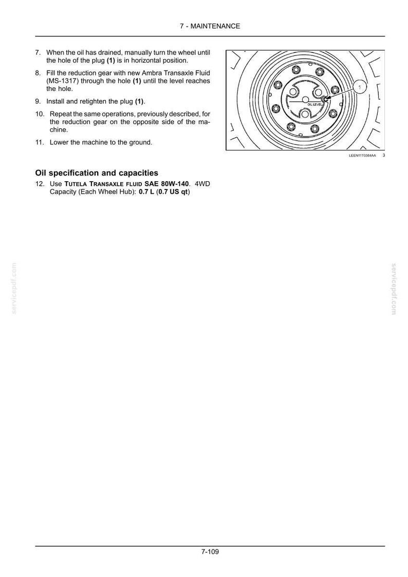 New Holland B95c, B95c Lr, B95c Tc, B110C Tier 4B (final) Tractor Loader Backhoe Operator Owners Operation Manual | Instant PDF Download image 9