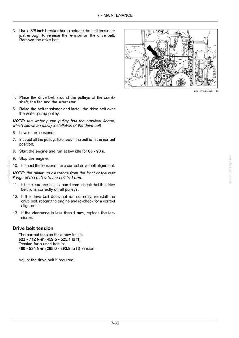 New Holland W190D, W230D Tier 2 Wheel Loader Operator Owners Operation Manual | Instant PDF Download image 9
