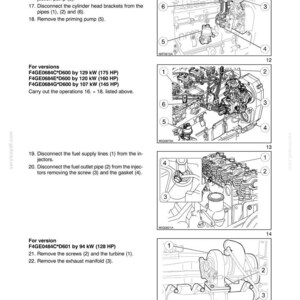 New Holland Vm3080, Vl5060, VL5070, VL5080 Grape Harvester Service Repair Workshop Manual | Instant PDF Download image 4