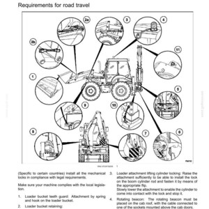 New Holland B100c, B100c Lr, B100c Tc, B110c, B110c Tc, B115c TC Stage IV Tractor Operator Owners Operation Manual | Instant PDF Download image 6