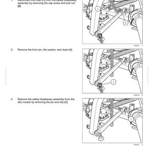 New Holland Hm234, HM235, HM236 Disc Mower Service Repair Workshop Manual | Instant PDF Download image 8