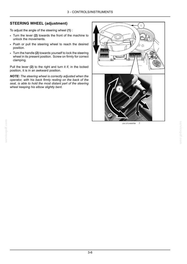 New Holland LM625 Telescopic Handler Operator Owners Operation Manual | Instant PDF Download image 6