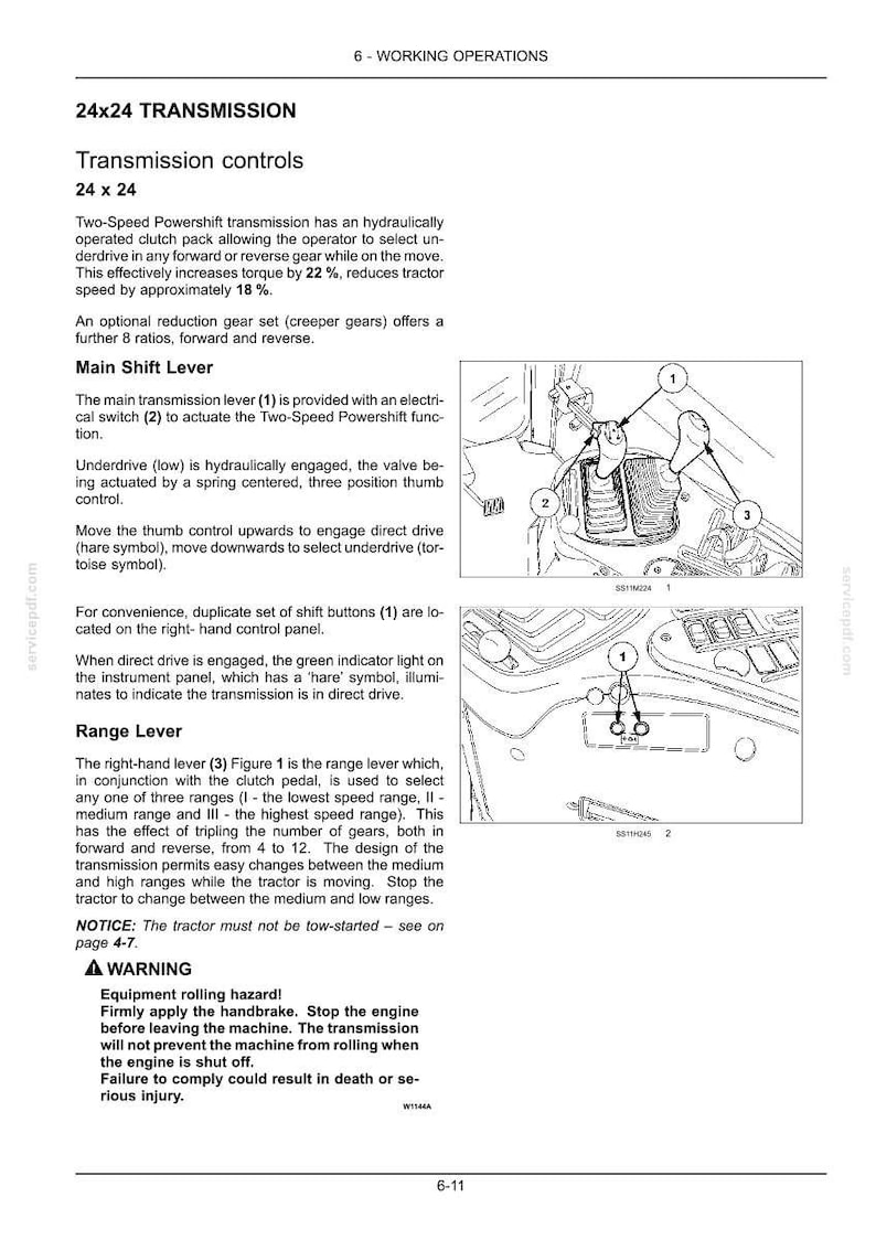 Steyr Profi 4110, 6125, 6140 Classic Tractor Operator Owners Operation Manual | Instant PDF Download image 4