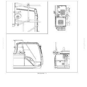 May include: Diagram of a right-front mirror (B) with dimensions. The mirror is shown in multiple views, including a side and front view. The dimension (L) is 4.1 inches.