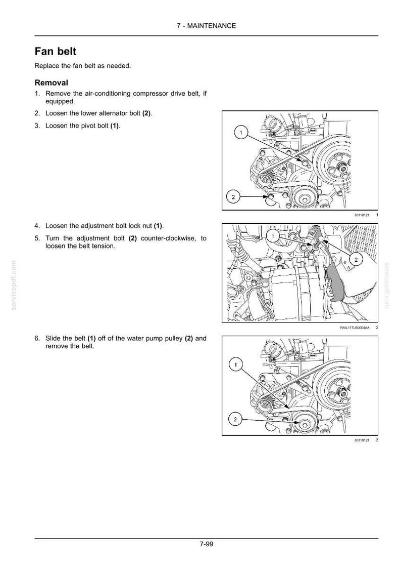 New Holland U80C Tier 4B (final) Tractor Loader Operator Owners Operation Manual | Instant PDF Download image 10