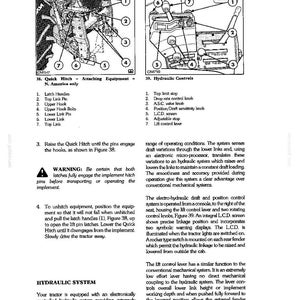 Ford 8210 with Electro-Link Hydraulic Control Tractor Operator Owners Operation Manual | Instant PDF Download image 6