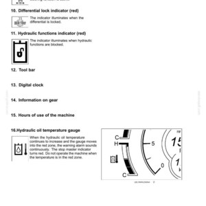 New Holland W190D, W230D Tier 2 Wheel Loader Operator Owners Operation Manual | Instant PDF Download image 6