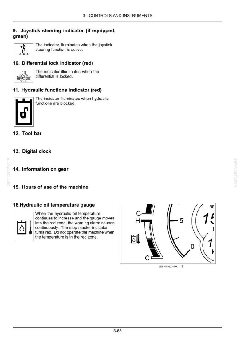 New Holland W190D, W230D Tier 2 Wheel Loader Operator Owners Operation Manual | Instant PDF Download image 6
