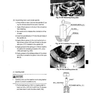 Kobelco SK50SR-3 Hydraulic Excavator Service Repair Workshop Manual | Instant PDF Download image 8