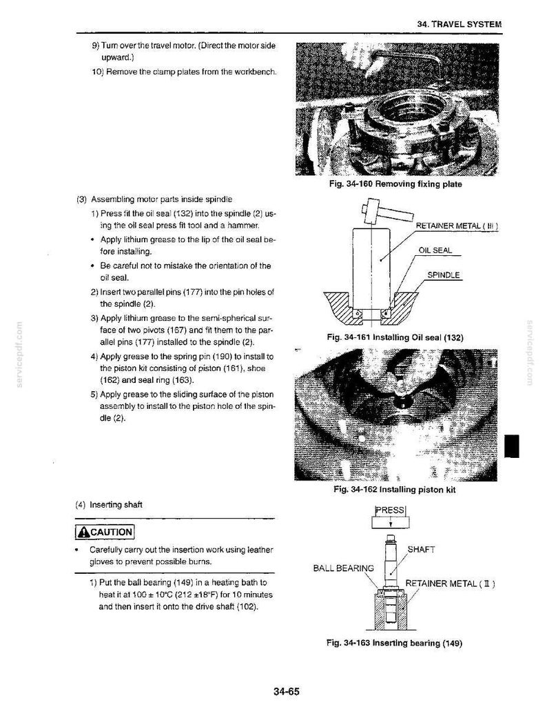 Kobelco SK50SR-3 Hydraulic Excavator Service Repair Workshop Manual | Instant PDF Download image 8
