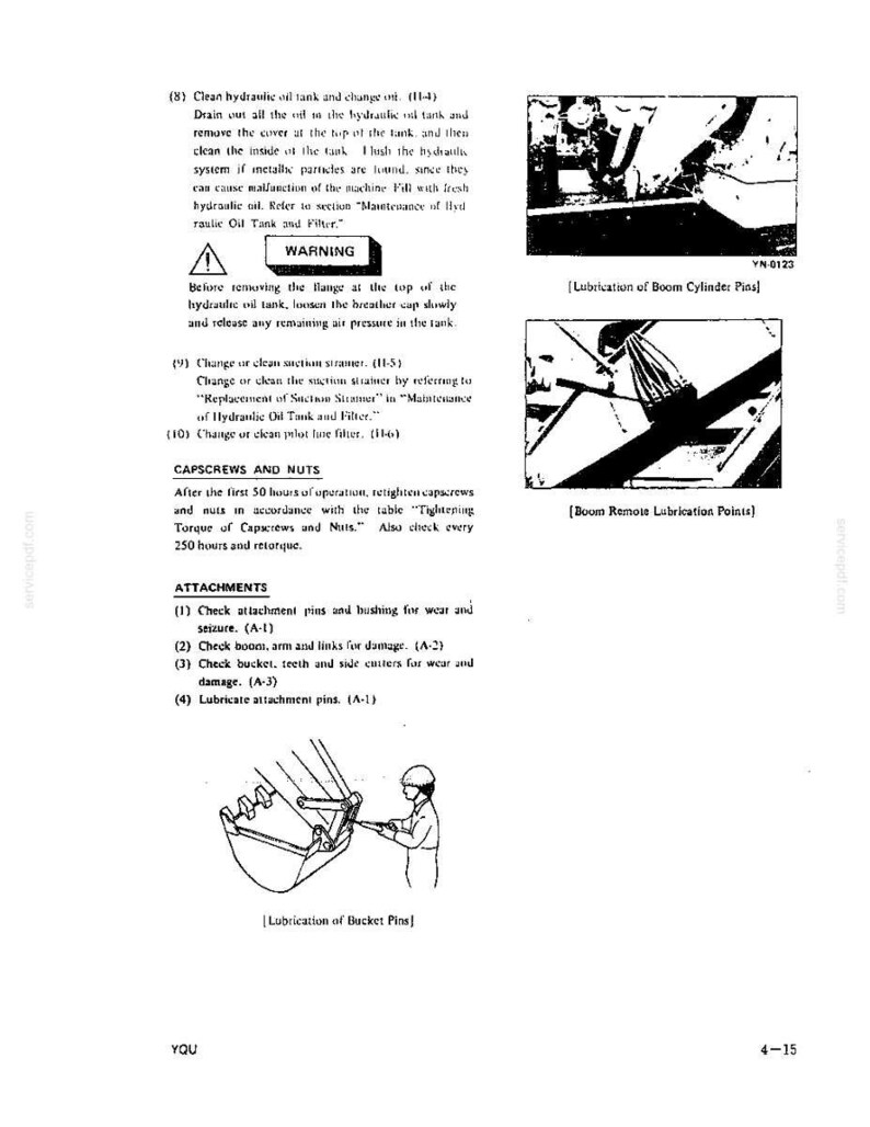 Kobelco MD200BLC Hydraulic Excavator Operator Owners Operation Manual | Instant PDF Download image 7