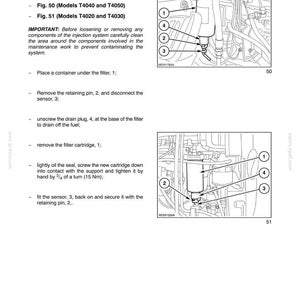 New Holland T4020, T4030, T4040, T4050 Tractor Operator Owners Operation Manual | Instant Pdf Download image 9