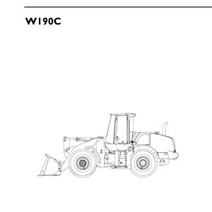 New Holland W190C Wheel Loader Operator Owners Operation Manual | Instant PDF Download image 3