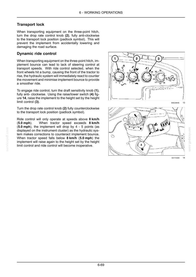Steyr 4115, 4125, 4135, 4145, 6145 PROFI Classic Stage IV Tractor Operator Owners Operation Manual | Instant PDF Download image 7