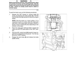New Holland Boomer 40, Boomer 50 Compact Tractor Operator Owners Operation Manual | Instant PDF Download image 7