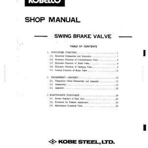 Kobelco K905, K905LC Hydraulic Excavator Service Repair Workshop Manual | Instant PDF Download image 6