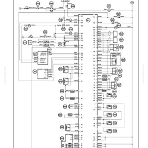Puede incluir: Un diagrama esquem&aacute;tico el&eacute;ctrico detallado etiquetado como "Sequence Circuit Diagram" con la abreviatura "ECM" en la parte superior. El diagrama presenta numerosos s&iacute;mbolos, l&iacute;neas y etiquetas, incluyendo "K66", "K67" y "A14". El diagrama es complejo y t&eacute;cnico.