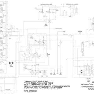New Holland T8010, T8020, T8030, T8040, T8050 Tractor Service Repair Workshop Manual | Instant Pdf Download | Market: North America image 11