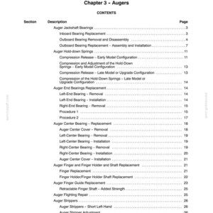 New Holland 346w, 356W, 366W Forage Pickup Head Service Repair Workshop Manual | Instant PDF Download image 11