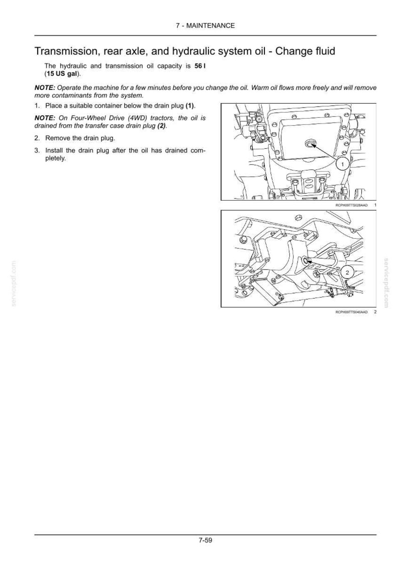 New Holland Ts6.110, Ts6.120, Ts6.130, Ts6.140 HC Tier 4B (slutgiltig) Traktorförarens bruksanvisning | Direkt PDF-nedladdning bild 9