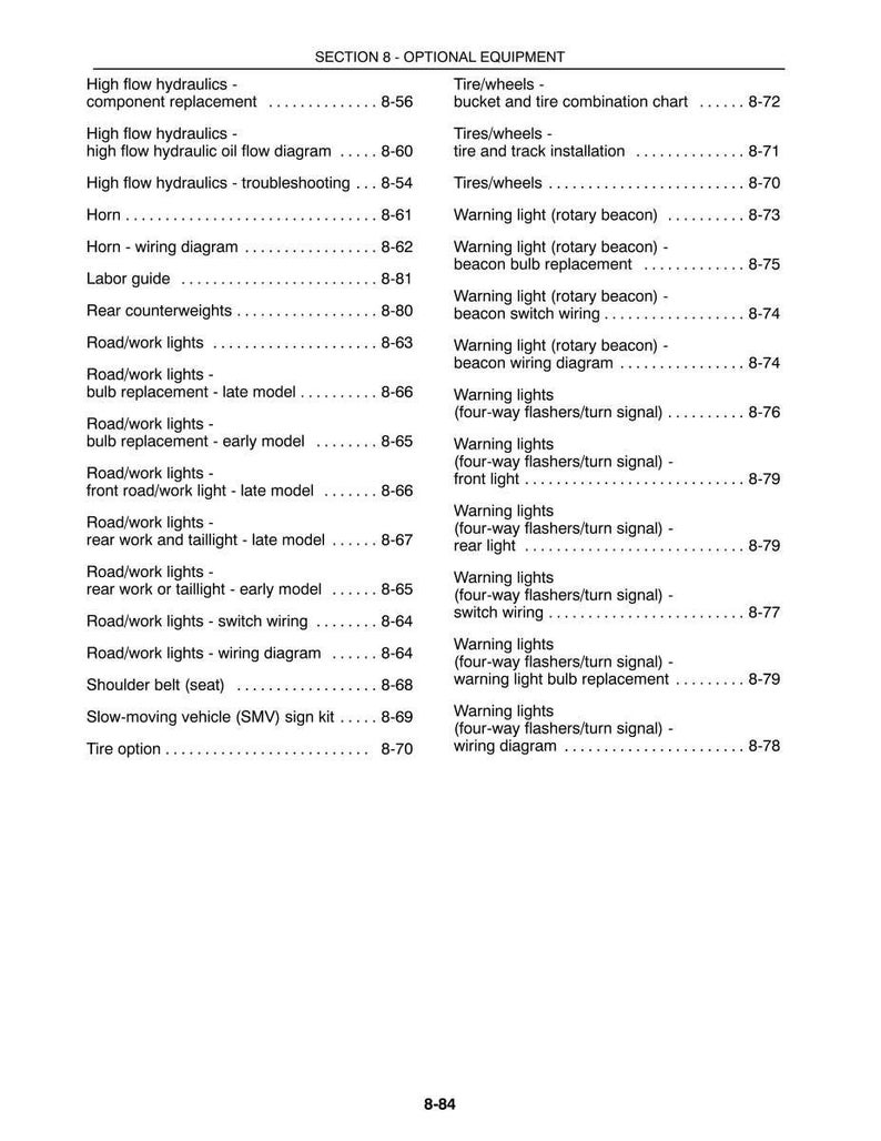 Instrukcja serwisowa i naprawcza ładowarki kołowej New Holland L565, Lx565, Lx665 | Pobierz plik PDF natychmiast zdjęcie 11