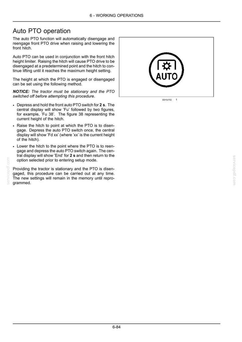 New Holland T6.145, T6.155, T6.165, T6.175 AutoCommand Tier 4B (final) Tractor Operator Owners Operation Manual | Instant Pdf Download image 7