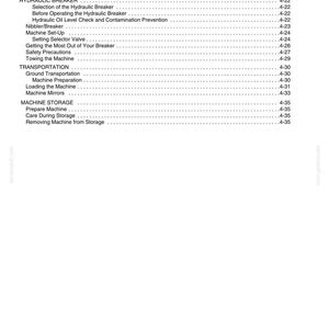 Kobelco 235SR Tier 4 Hydraulic Excavator Operator Owners Operation Manual | Instant PDF Download image 5
