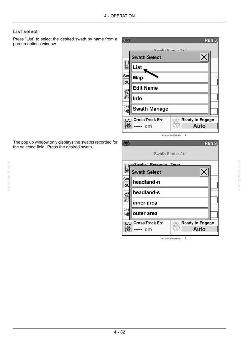 Steyr S-Guide Autoguidance System for the S-Tech600, S-Tech700 Display Operator Owners Operation Manual | Instant PDF Download image 3