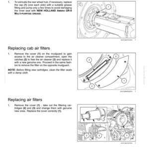 Manual de operación y mantenimiento para tractores New Holland T4.75, T4.85, T4.95, T4.105 y T4.115 / Descarga instantánea en PDF imagen 9