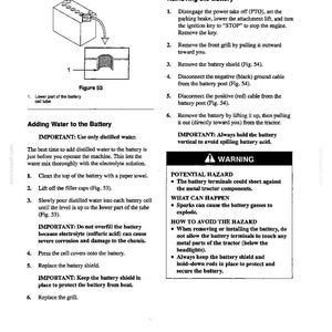 New Holland GT20 Garden Tractor Operator Owners Operation Manual | Instant PDF Download image 9