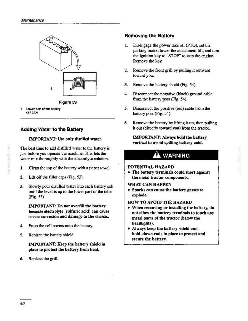 New Holland GT20 Garden Tractor Operator Owners Operation Manual | Instant PDF Download image 9