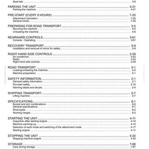 Manual de operación y mantenimiento de la excavadora de orugas New Holland E230CSR / Descarga instantánea en PDF imagen 11