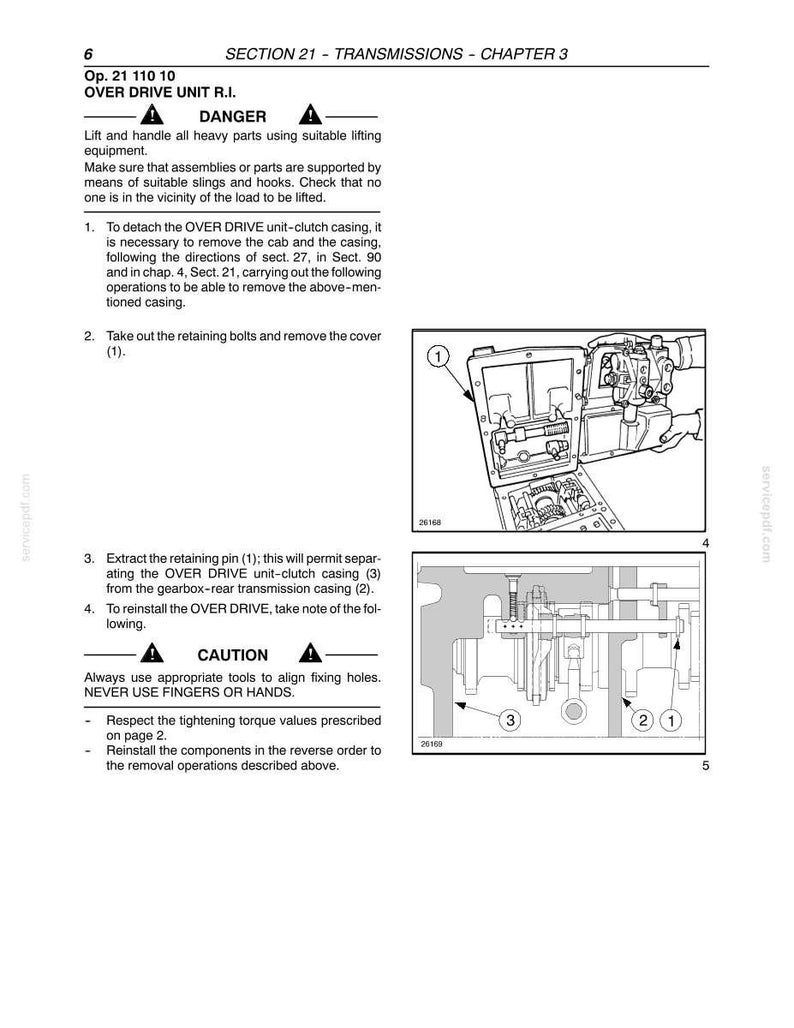 New Holland Tl70, Tl80, TL90, TL100 Tractor Service Repair Workshop Manual | Instant PDF Download image 4