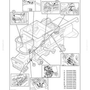 New Holland Cr920, Cr940, CR960, CR970 Combine Harvester Service Repair Workshop Manual | Instant PDF Download image 6