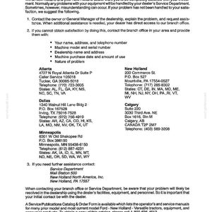 New Holland LS45-17H Yard Tractor Operator Owners Operation Manual | Instant PDF Download image 11