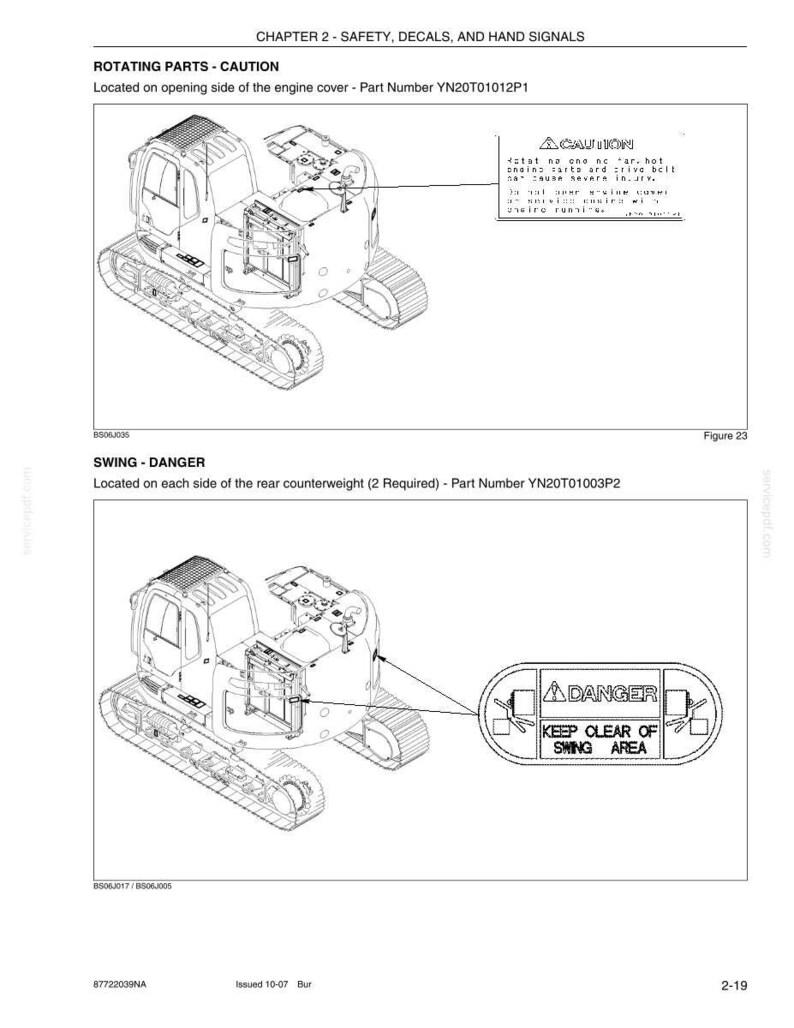 Kobelco 215SR ACERA Tier 3 Excavator Operator Owners Operation Manual | Instant PDF Download image 4