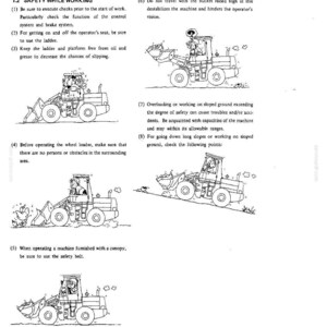 Kobelco LK600A Wheel Loader Operator Owners Operation Manual | Instant PDF Download image 4