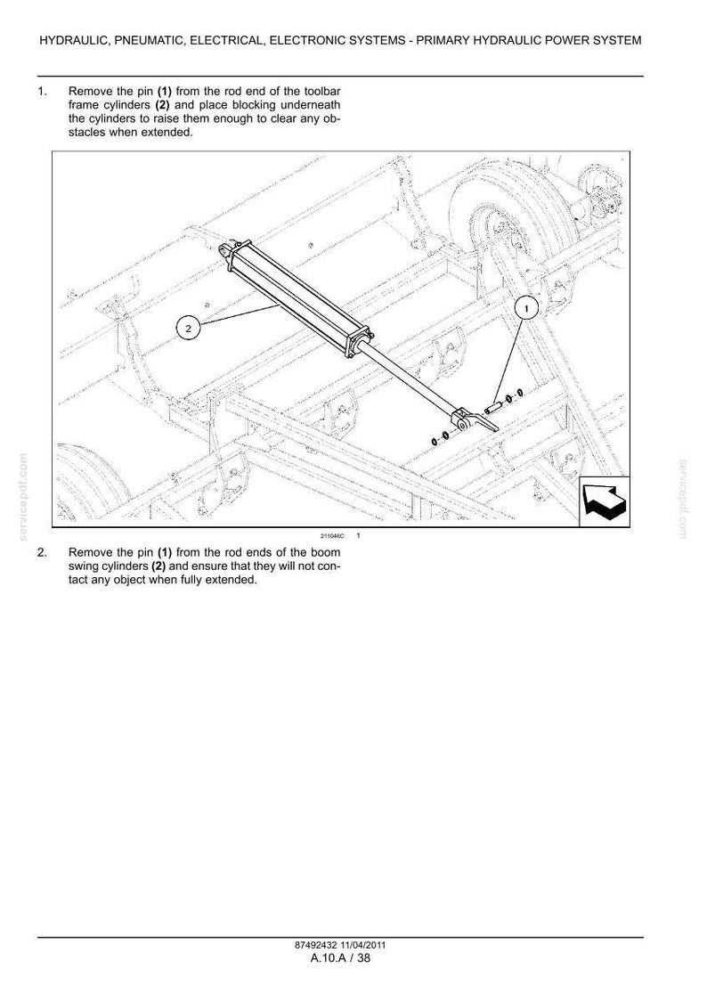 Flexi-Coil PD 5700 Precision Air Hoe Drill Service Repair Workshop Manual | Instant PDF Download image 4