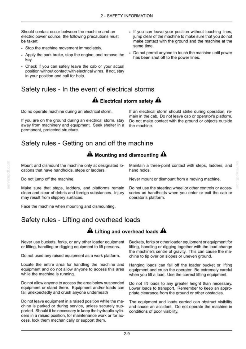 New Holland T4.75v, T4.85v, T4.95v, T4.105V Tractor Operator Owners Operation Manual | Instant PDF Download image 4