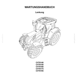 Steyr Cvt 6140, Cvt 6150, Cvt 6160, Cvt 6175, Cvt 6195 Traktor Wartungshandbuch Reparatur Werkstatthandbuch | PDF-Download image 4