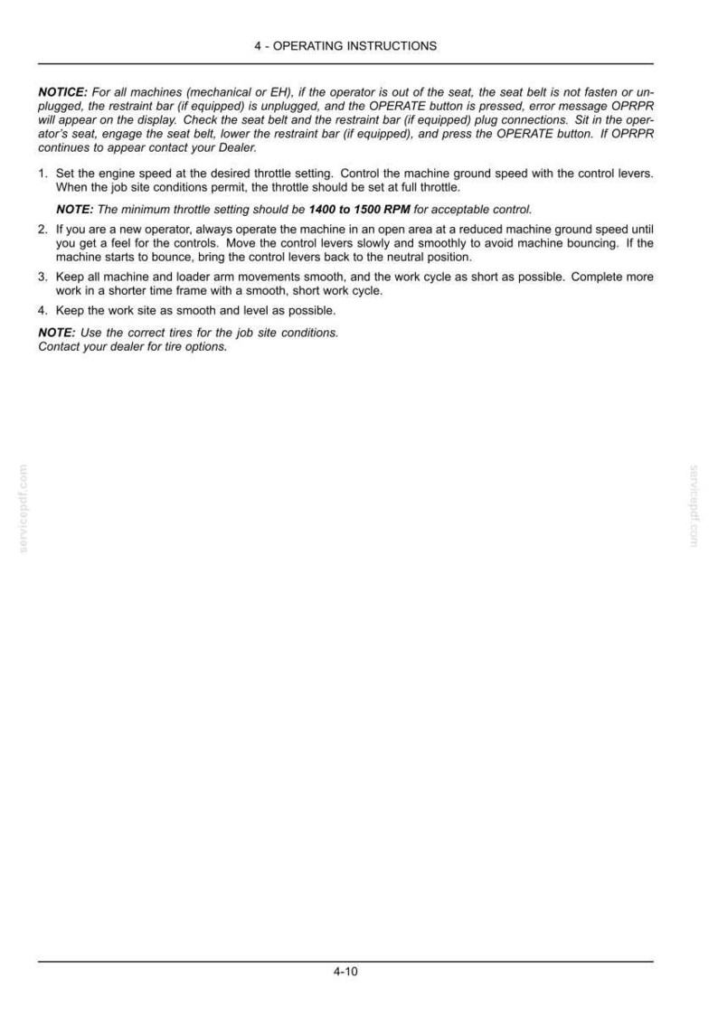 Manuale d'uso e manutenzione per minipale New Holland L213, L215, L218, L220, L223, L225, L230, C227, C232, C238 Tier 3 / Download PDF immagine 7